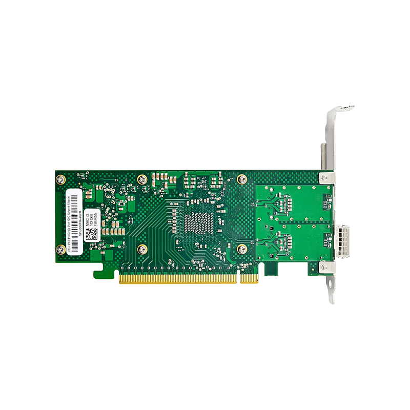 Single Port 100GbE QSFP28 Fibe - 100Gbe Qsfp28 Network Card review and price